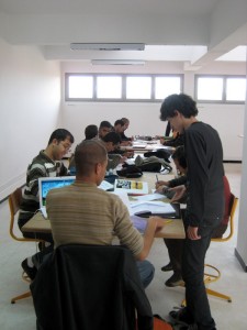 the class at work