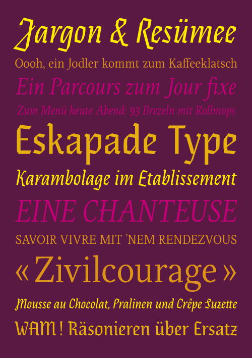 Eskapade poster